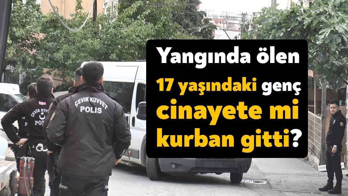 Kocaeli’nin Gebze ilçesinde bir dairede çıkan ve içerisinde bulunan 17
