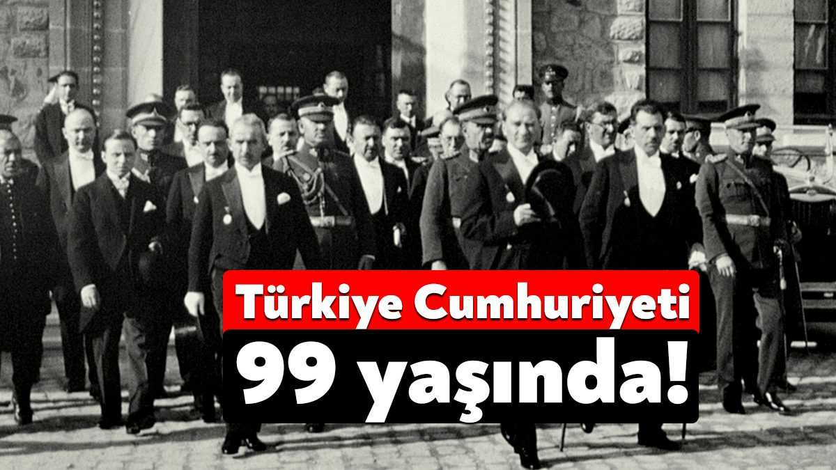 Anadolu'nun düşman işgalinden kurtarılmasının ardından TBMM'nin 29 Ekim 1923'te Cumhuriyet'i