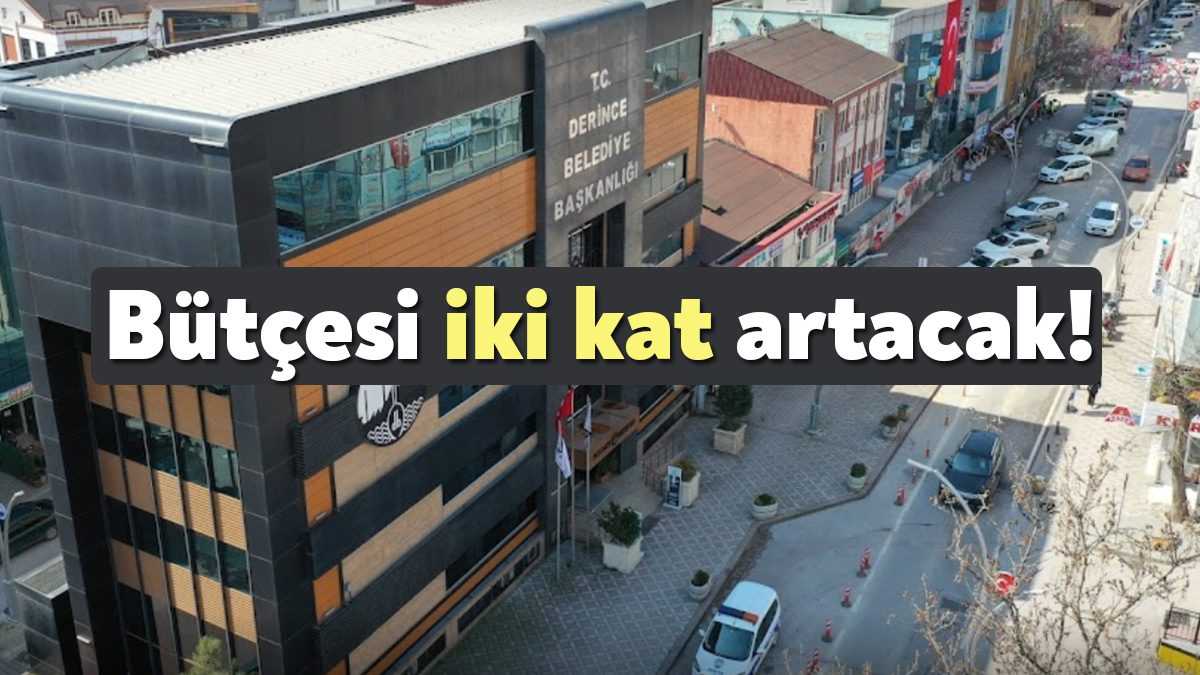 İlçe belediyelerinin 2023 tahmini bütçeleri hesaplanıyor. Derince Belediyesi’nde de 2023