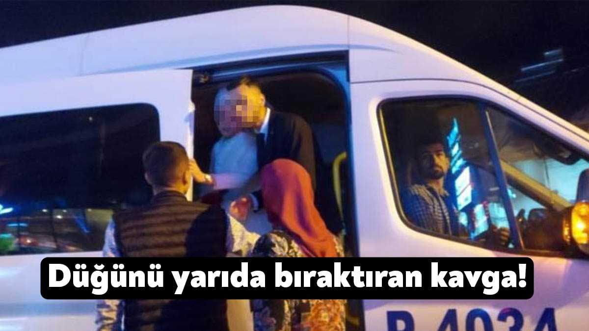 Kocaeli’de düğün salonunda başlayan kavga sokağa taştı. Kavgayı ayırmaya çalışan