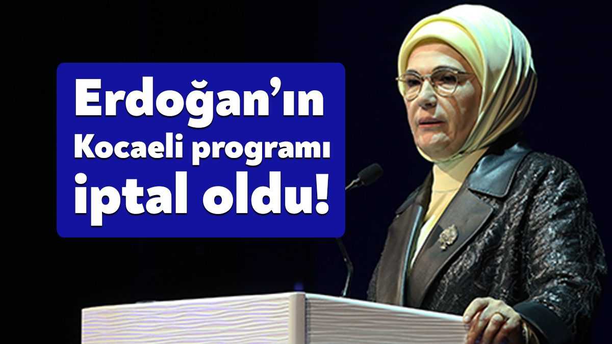 Kocaeli’de yarın başlayacak olan Sıfır Atık Festivali’ne Cumhurbaşkanı Erdoğan’ın eşi