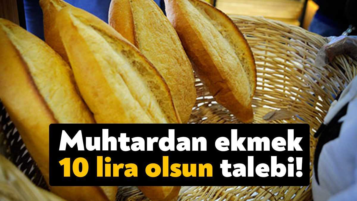 İzmit’e bağlı Sanayi Mahallesi’nin Muhtarı İsmail Moğultay, yeni ekmek zammı