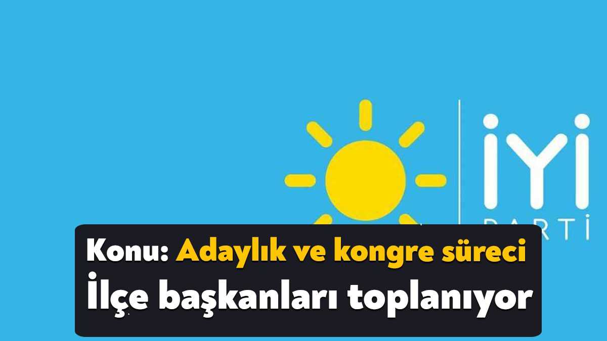 İYİ Parti’de kurultay kararı alınmasının ardından Kocaeli’de de hazırlık başladı.