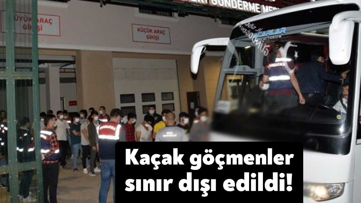 Kocaeli Valiliği kent genelinde yakalanan 76 kaçak göçmenin sınır dışı