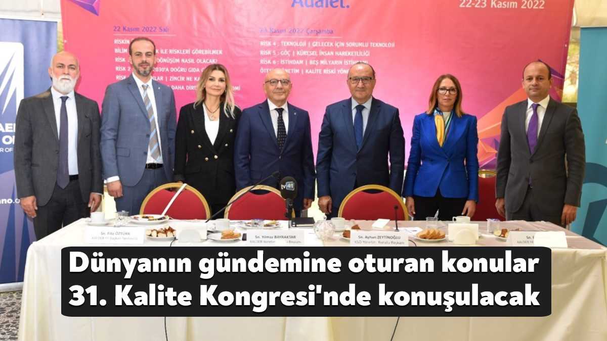 Kocaeli'de "Riskin Ötesi: Bilim, Sektör ve Toplumda Adalet" temasıyla düzenlenecek