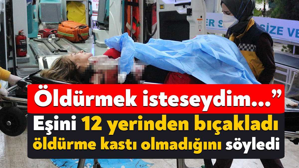 Kocaeli'nde boşanma aşamasındaki eşini kendisini aldattığı iddiasıyla çalıştığı iş yerinde