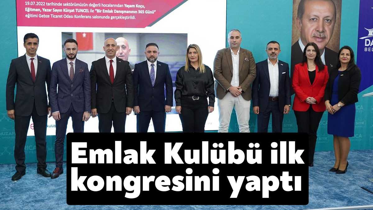 Geçtiğimiz Nisan ayında kurulan Emlak Kulübü 1.olağan Genel Kurulu, üyelerinin