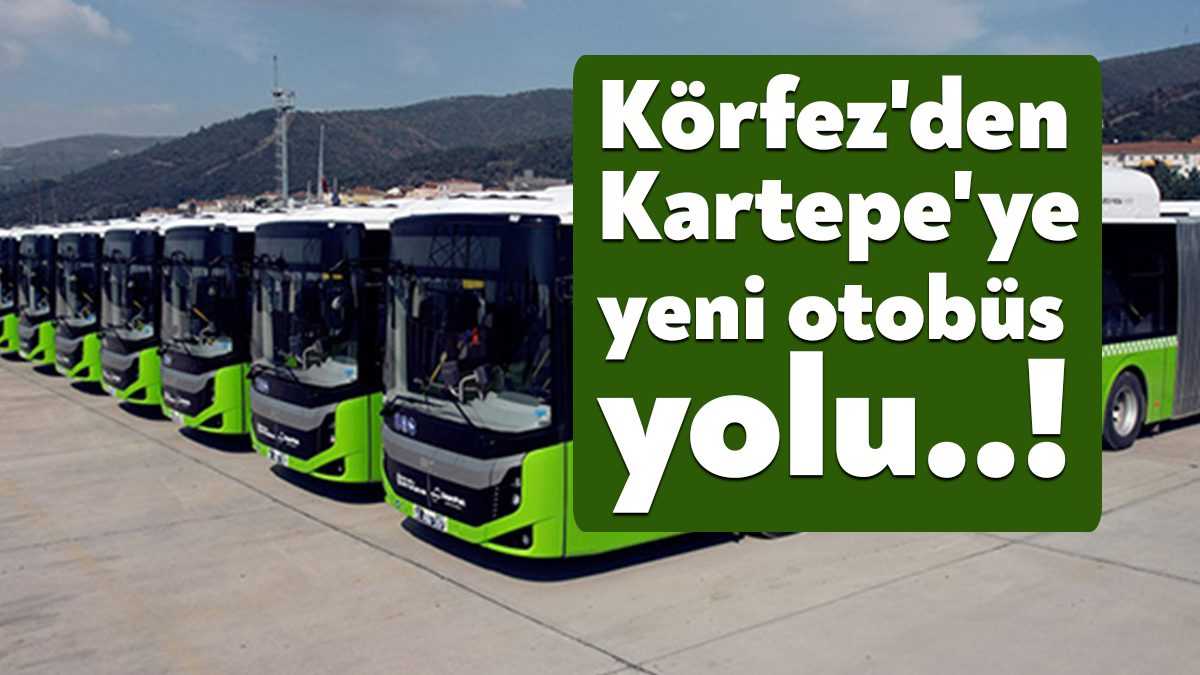 Kocaeli Büyükşehir Belediyesi dört ilçeyi kapsayacak Hat 41K için durak