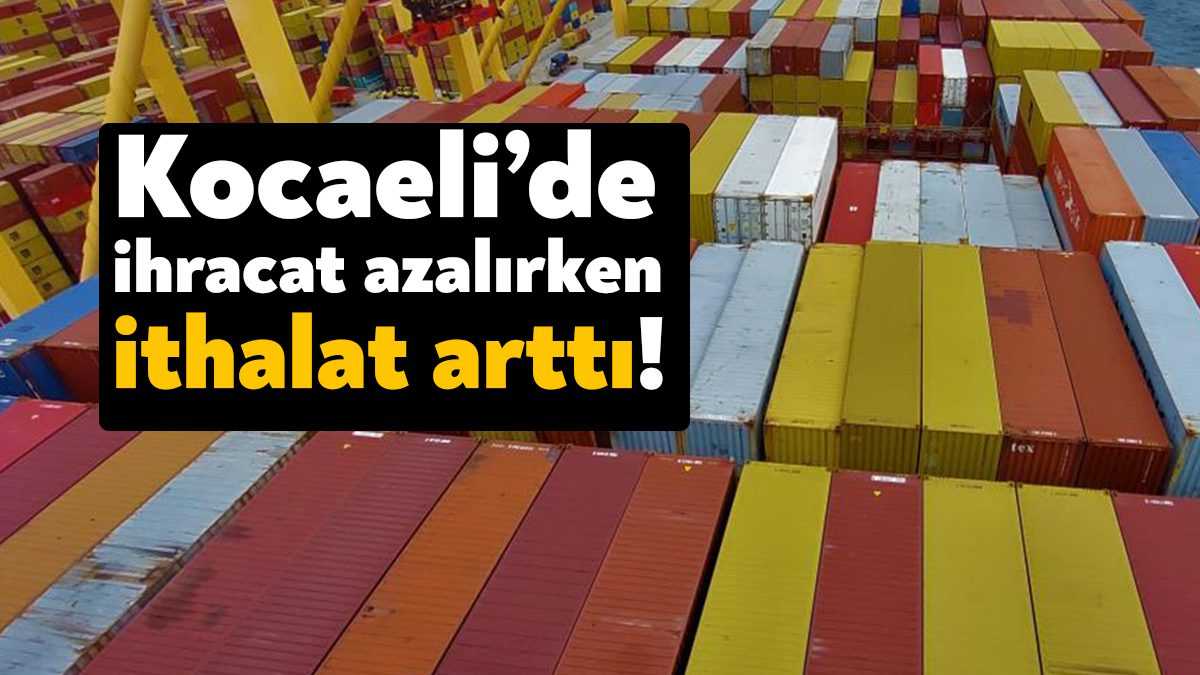 TÜİK açıkladığı verilere göre, Kocaeli’de Eylül ayında genel ticaret sistemine