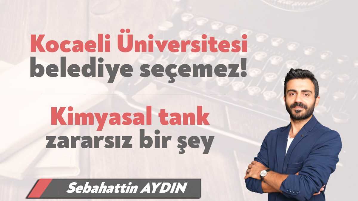 İzmit Belediye Başkanı Fatma Kaplan Hürriyet, belediye ekiplerinin Kocaeli Üniversitesi’ndeki