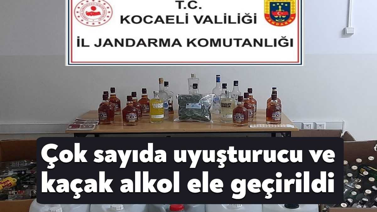 Kocaeli İl Jandarma Komutanlığı tarafından Kartepe’de bulunan depoya yapılan operasyonda