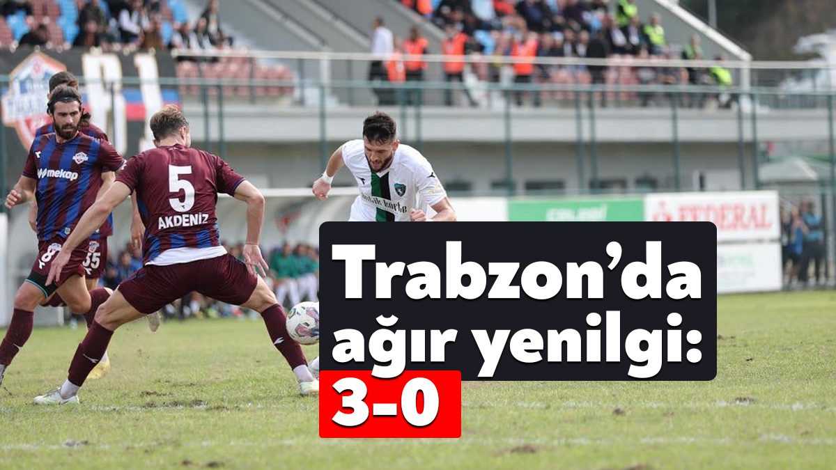 Kocaelispor sezonun 10. maçında deplasmanda karşı karşıya geldiği 1461 Trabzon’a
