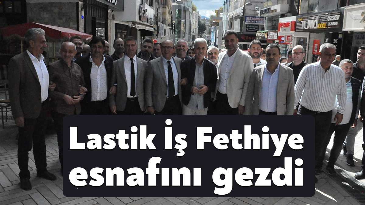 Lastik-İş Genel Başkanı Alaaddin Sarı ve yönetimi bugün İKM’nin ev