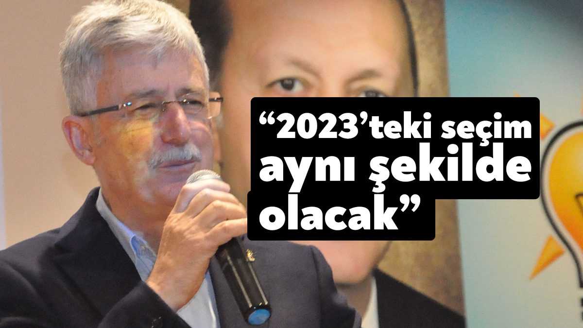 AK Parti Dilovası ilçe danışma toplantısında konuşan AK Parti Kocaeli