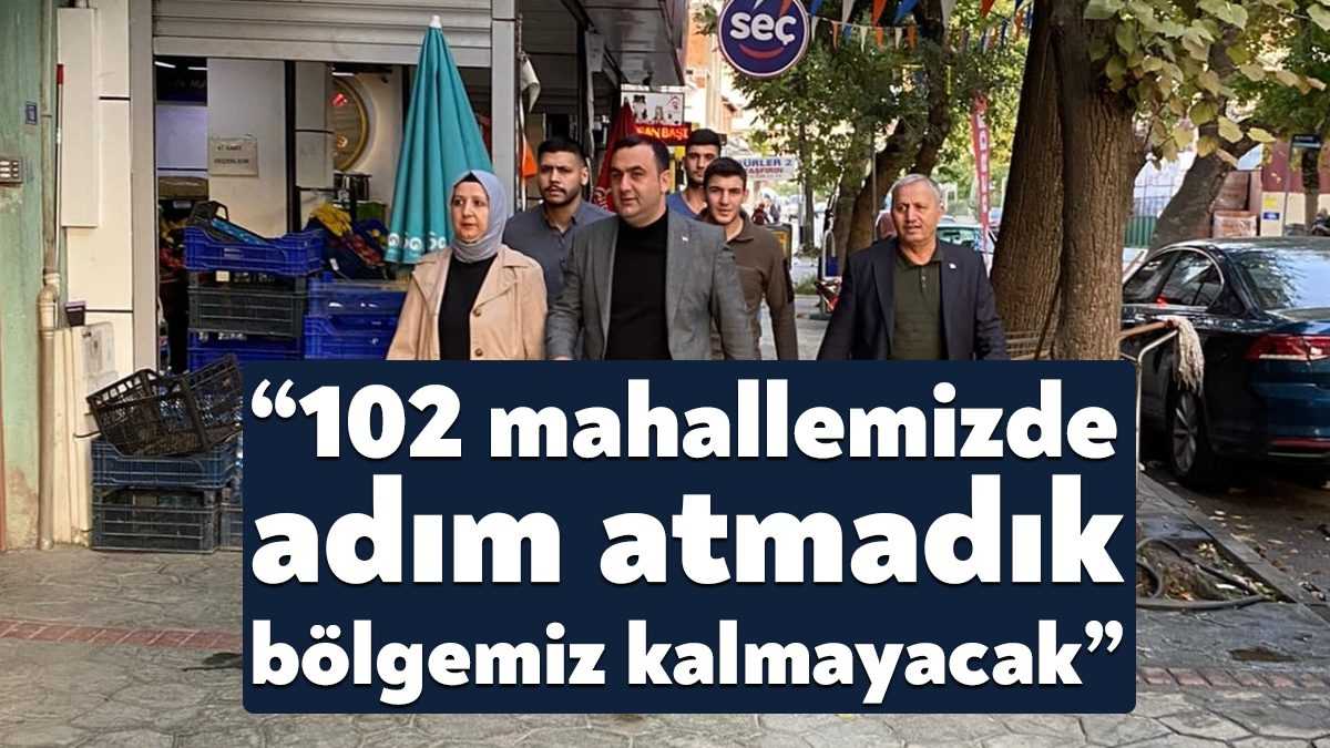 MHP İzmit İlçe Başkanı Kemal Okur ve yönetimi Kuruçeşme mahallesinde