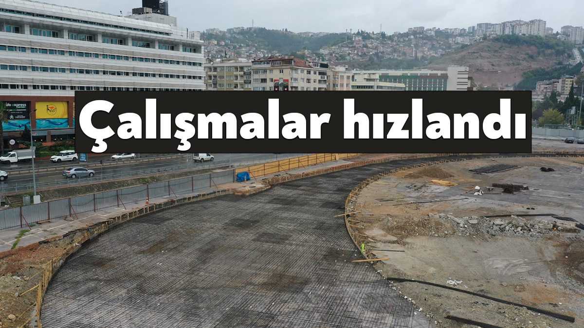 Milli İrade Meydanı projesinde temel demir, yağmursuyu altyapı ve hafriyat