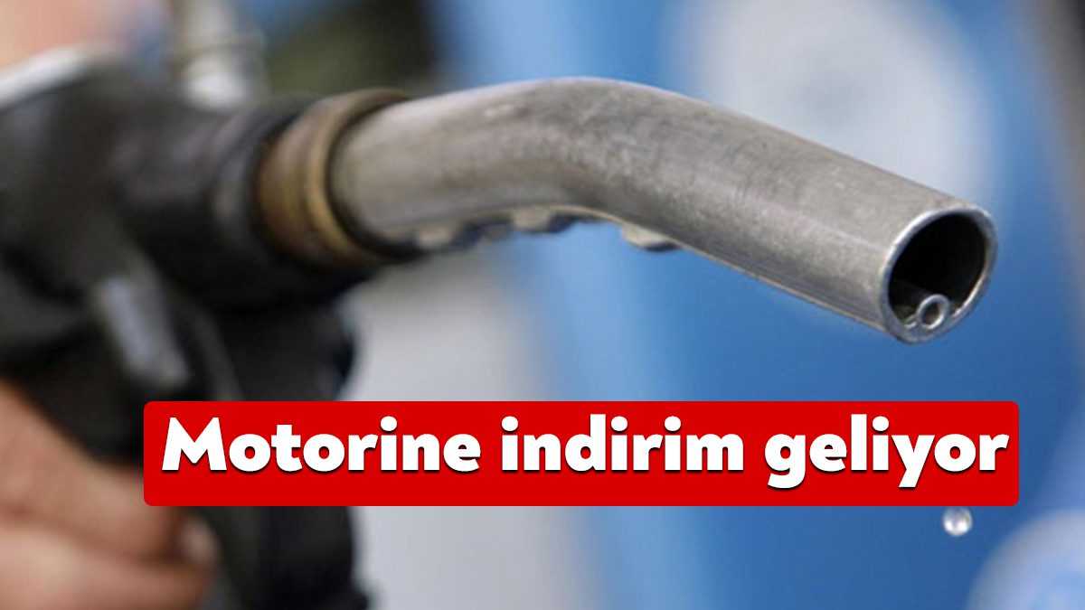 Motorinin litre fiyatına bu geceden itibaren indirim gelecek. Benzinde ise