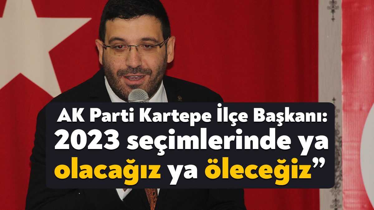 AK Parti Kartepe İlçe Danışma Meclisi’nde konuşan AK Parti Kartepe