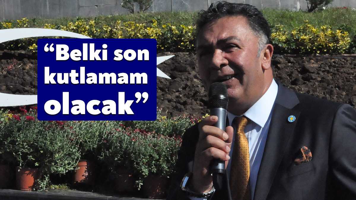 İYİ Parti Kocaeli İl Başkanı Şanbaz Yıldız, partisinin kuruluşunun beşinci