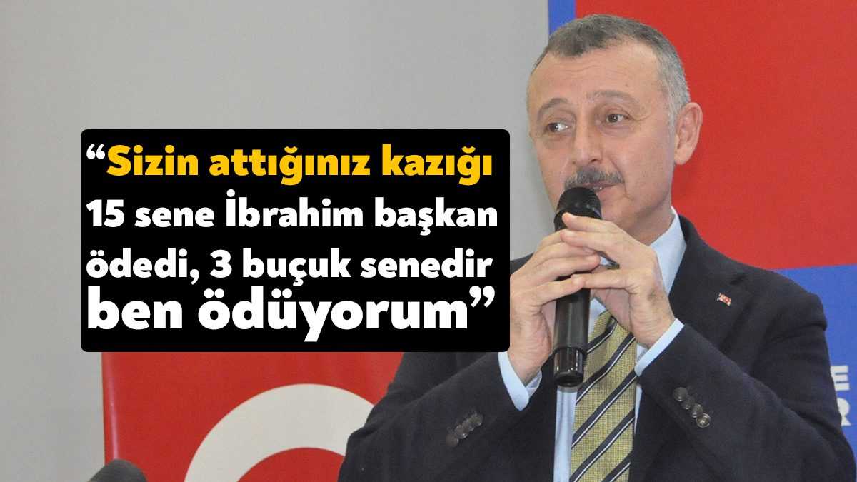 AK Parti Derince Danışma Toplantısında konuşan Kocaeli Büyükşehir Belediye Başkanı