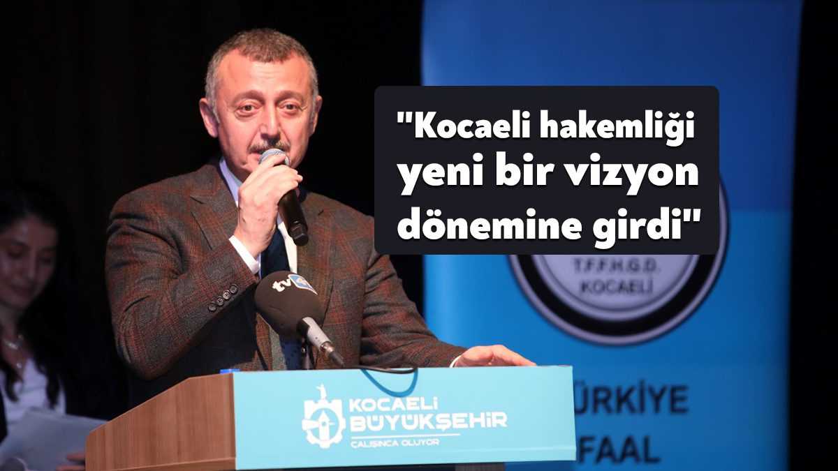 Futbol Hakemleri ve Gözlemcilerinin 2022-2023 sezon açılışına katılan Başkan Büyükakın,