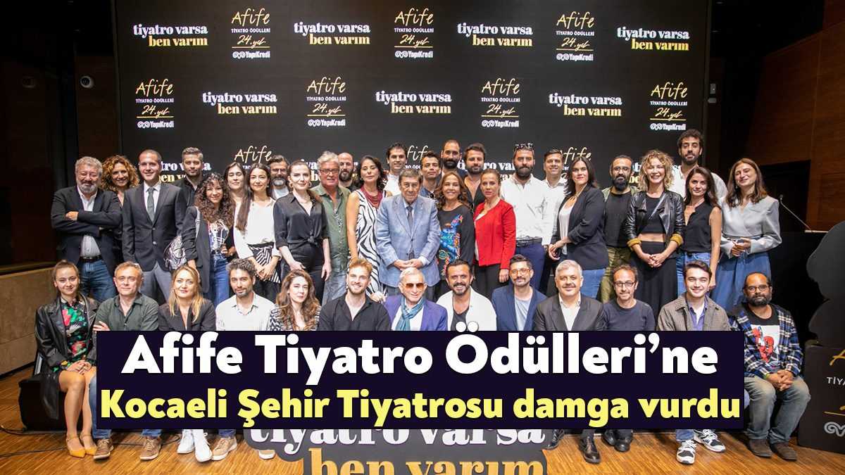 Kocaeli Şehir Tiyatroları, Vişne Bahçesi adlı oyunuyla Afife Tiyatro Ödülleri’nde