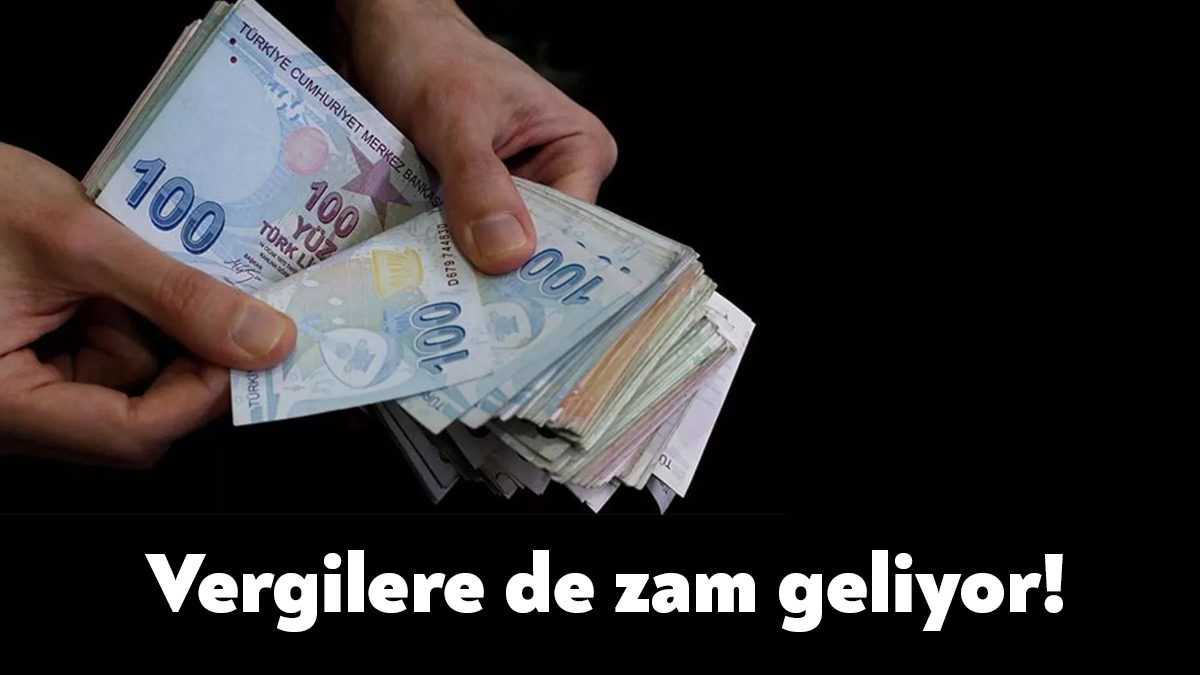 Vergi ve harçlara 1 Ocak 2023'ten itibaren enflasyon sıfır olsa
