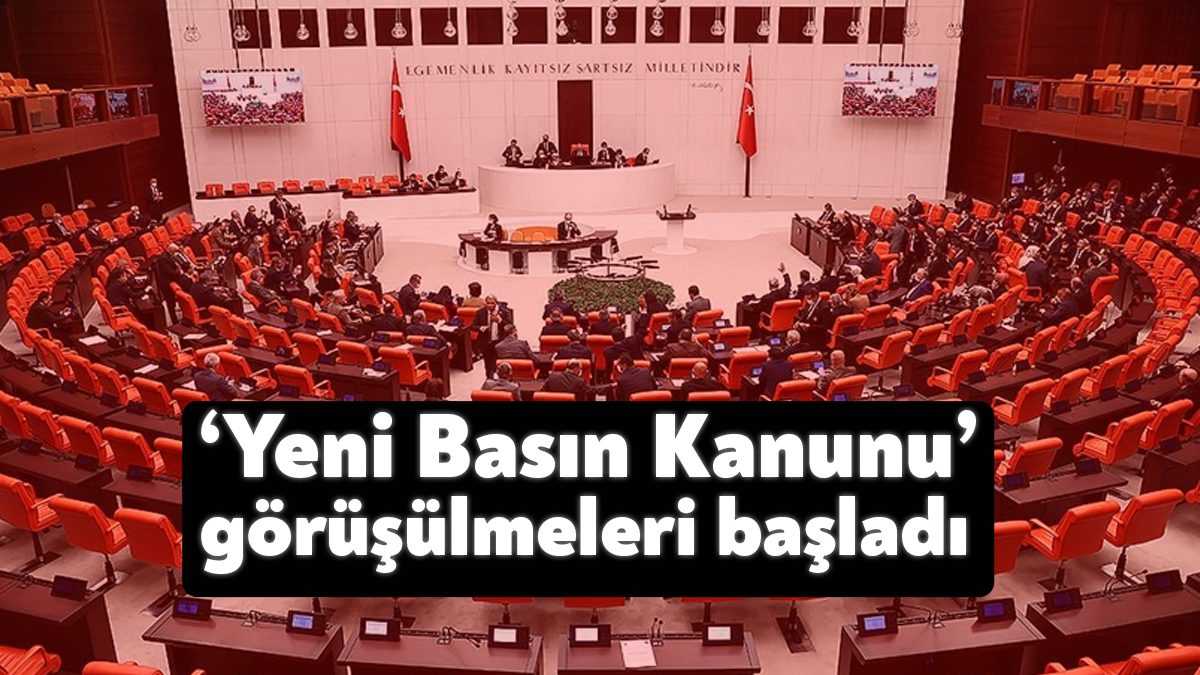 Kamuoyunda ‘sansür yasası’ olarak bilinen Basın Kanunu’nda değişiklik içeren 40