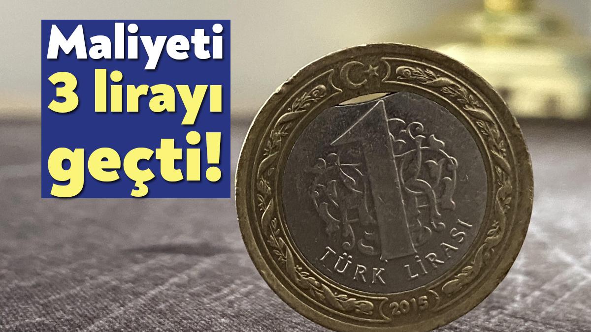Kültür ve Turizm eski Bakanı Fikri Sağlar, 1 TL madeni