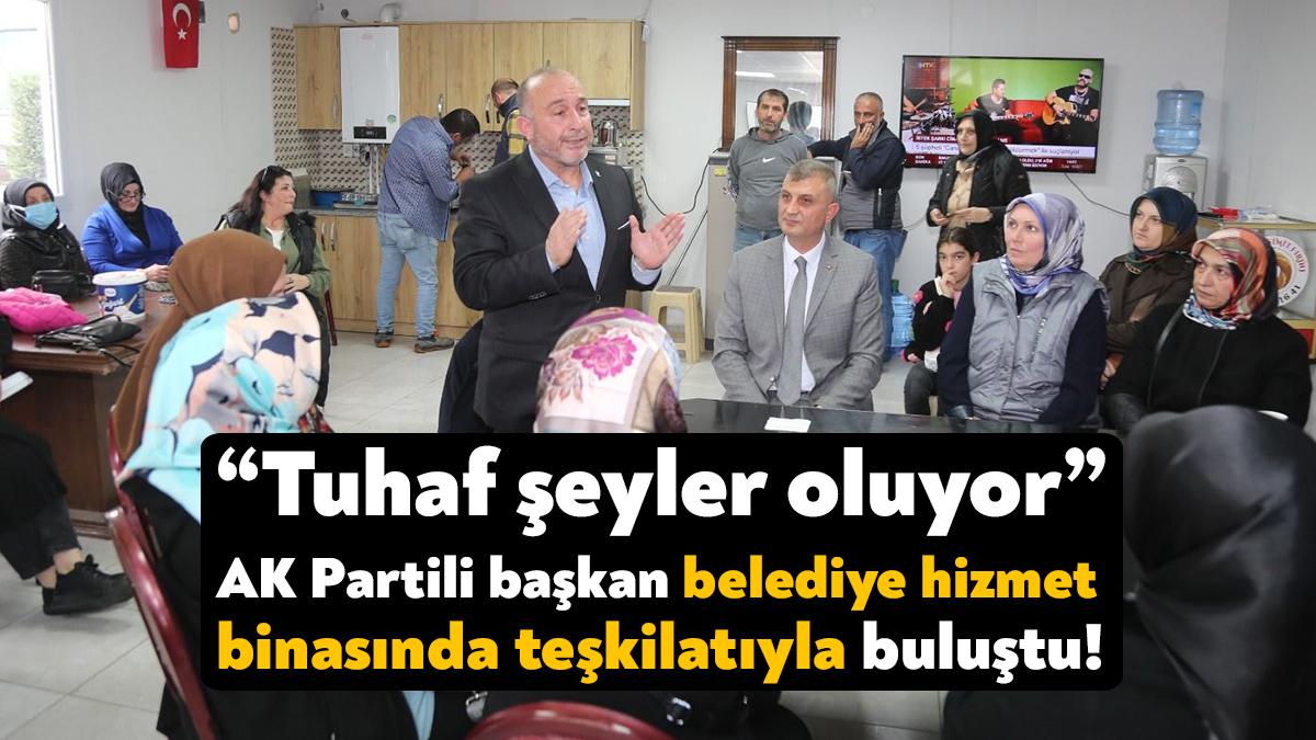 AK Partili Gölcük Belediye Başkanı Ali Yıldırım Sezer, belediyeye bağlı