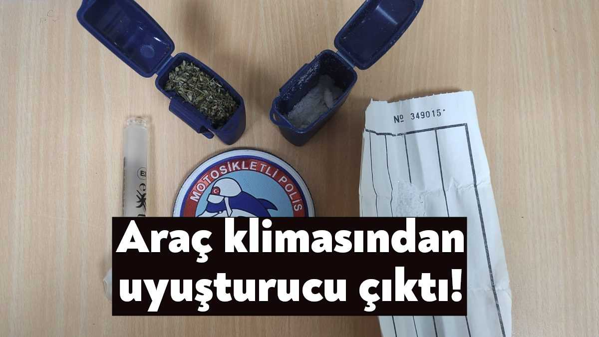 Kocaeli’nin Darıca ilçesinde asayiş uygulaması yapan polis ekipleri, durdurdukları bir