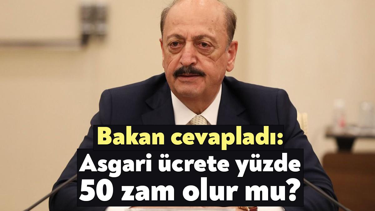 Çalışma ve Sosyal Güvenlik Bakanı Vedat Bilgin, "5 bin 500