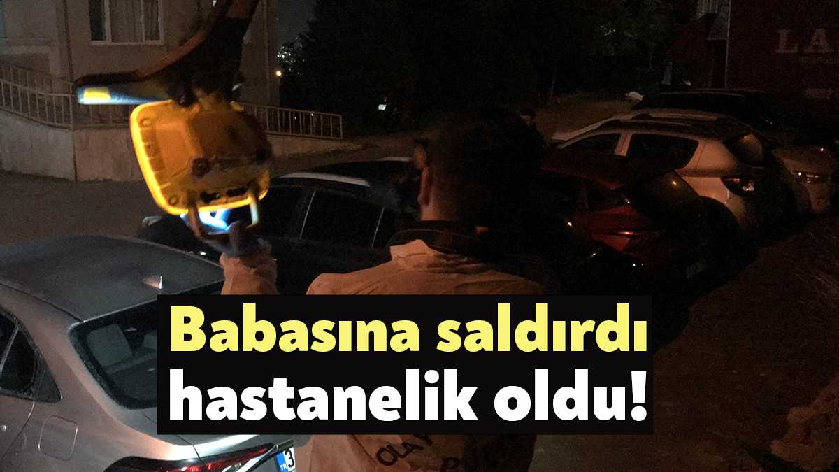 Kocaeli’de uyuşturucu bağımlısı olduğu iddia edilen oğlunun saldırısına uğrayan baba