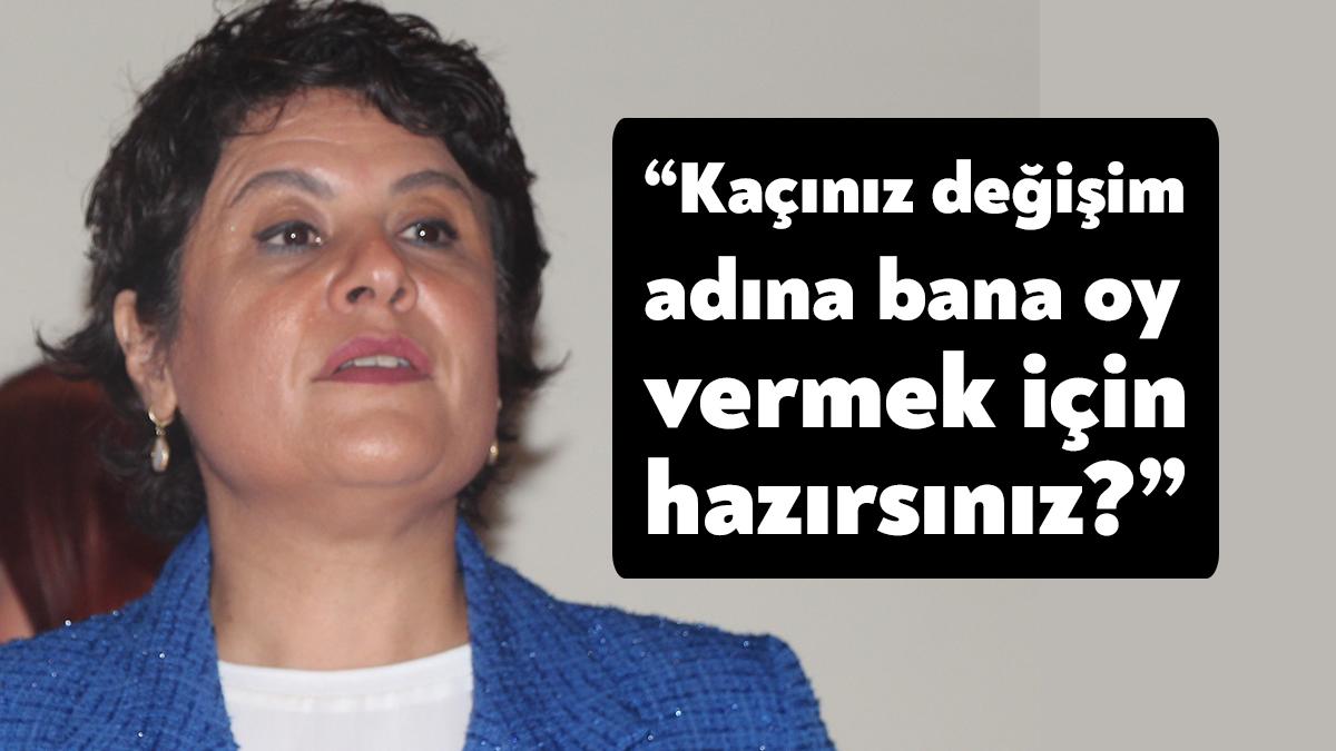 İYİ Parti İzmit İlçe Başkan Adayı Banu Aykan adaylığıyla ilgili