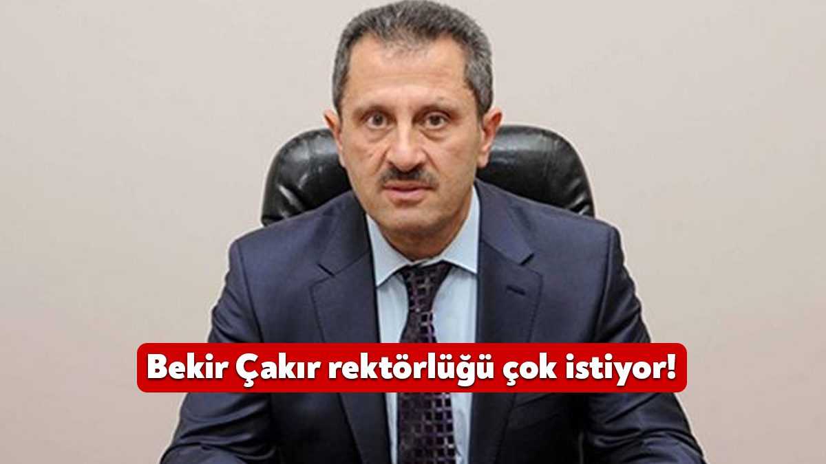 Kocaeli Üniversitesi'nde (KOÜ) rektör adaylığı için tekrar sahneye çıkan Prof.