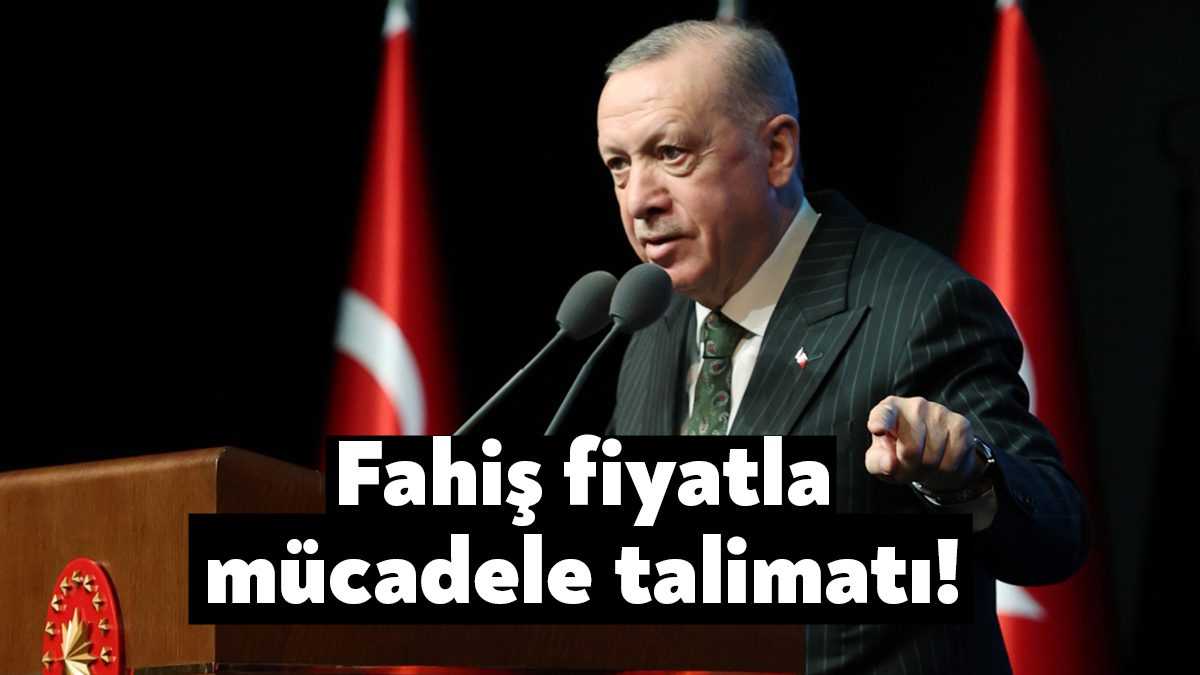 Cumhurbaşkanı Recep Tayyip Erdoğan'dan enflasyon, fahiş fiyatla mücadele ve esnafın