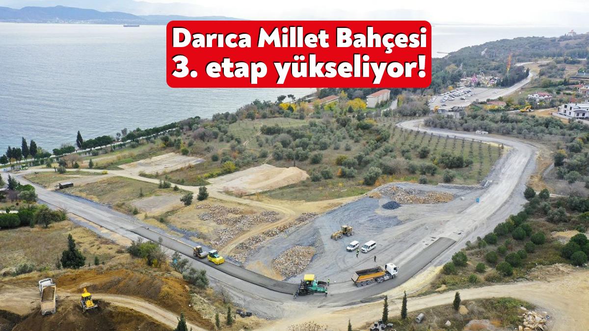 Kocaeli’nin yeni cazibe merkezlerinde birisi olan Darıca Millet Bahçesi’nde, 3.