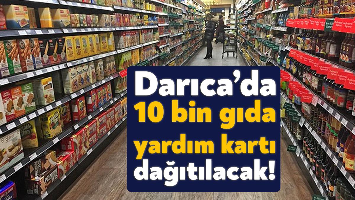 Kocaeli’nin Darıca ilçesinde hizmet veren Darıca Belediyesi yardıma muhtaç aileler