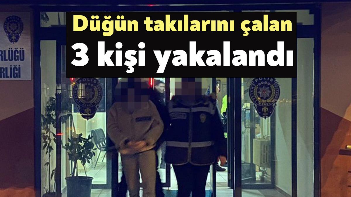 Kocaeli'nin Kandıra ilçesinde 60 bin TL değerindeki düğün takılarını çalarak