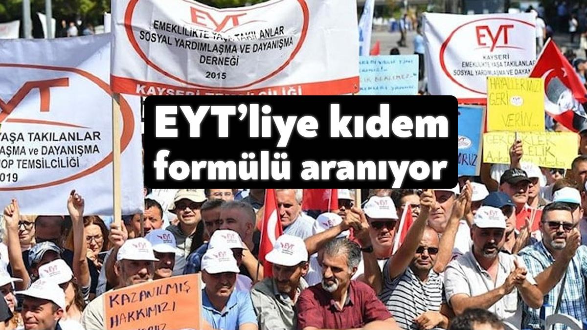 Emekli olup aynı işyerinde çalışmaya devam edecek EYT’lilerin kıdem tazminatı