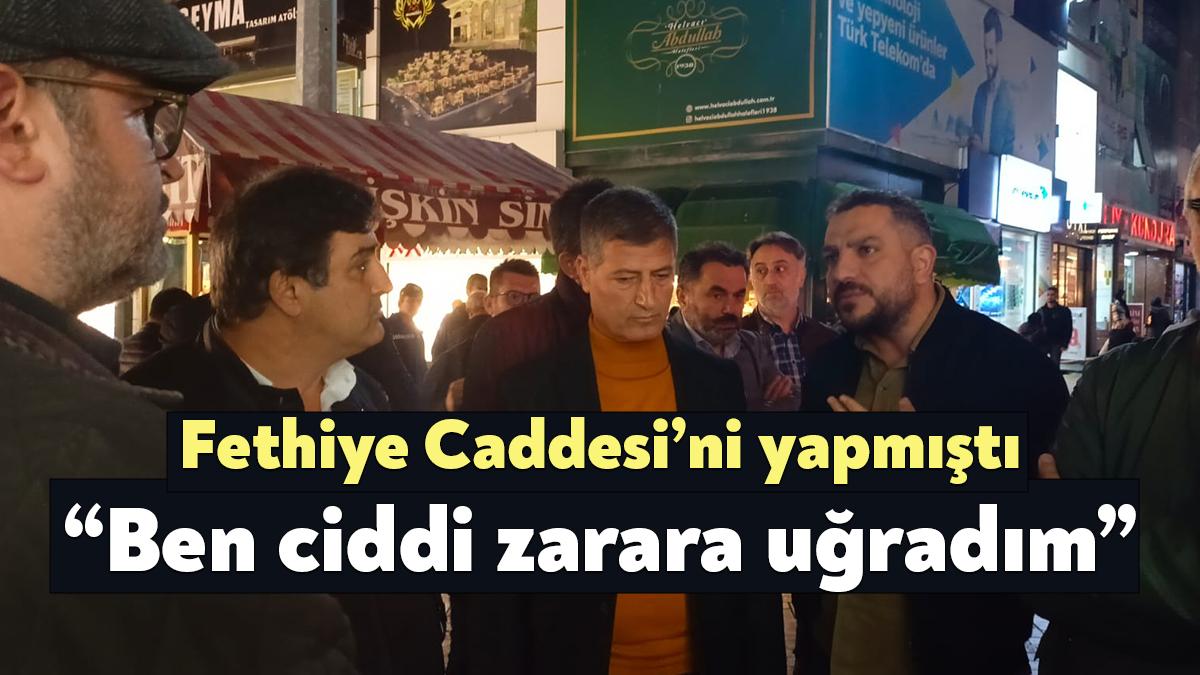 İzmit Belediyesi tarafından yaptırılan Fethiye Caddesi ve Yan Yollar Yapım