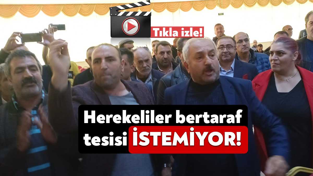 Kocaeli Büyükşehir Belediyesi’nin Hereke’de yapmak istediği atık bertaraf tesisi ile