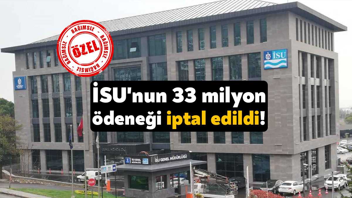 Sayıştay 2021 yılı raporlarını bugün yayınladı. İSU'nun mali tablosunda ön