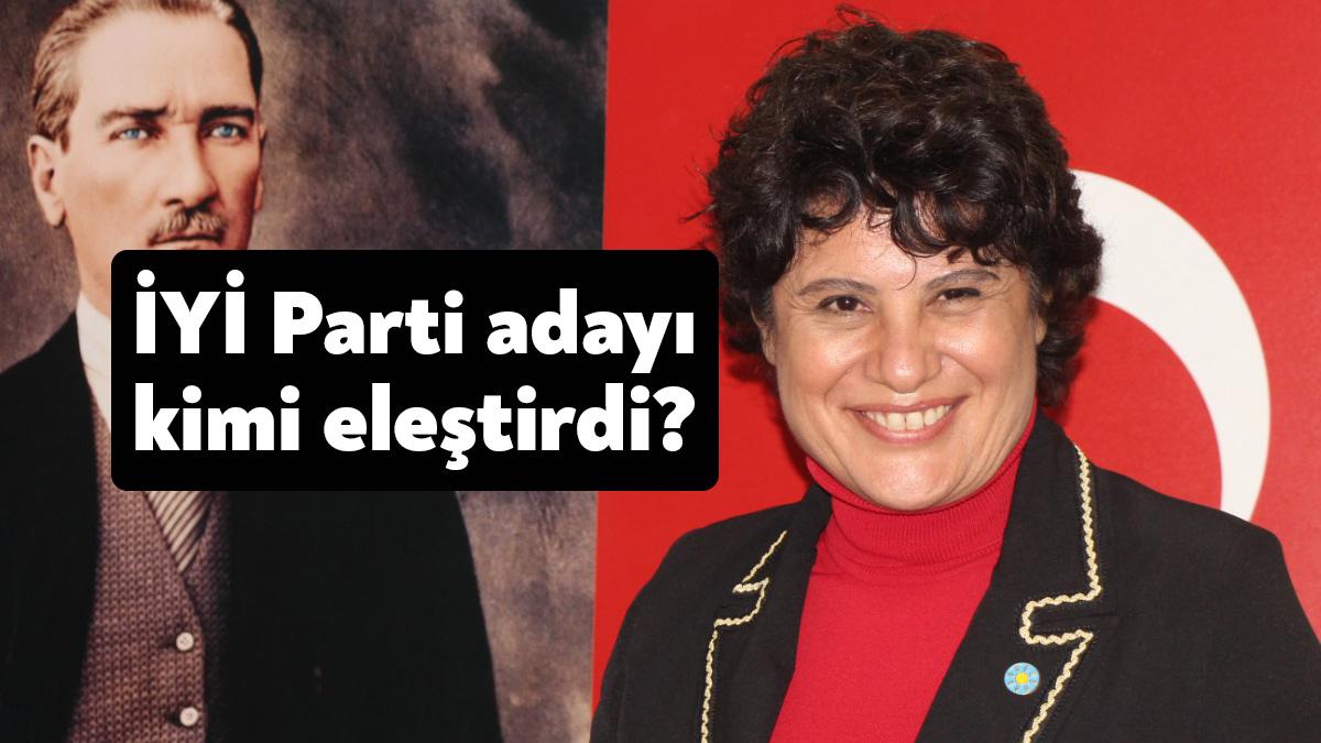 İYİ Parti İzmit İlçe Başkan Adayı Banu Aykan bugün ilçe