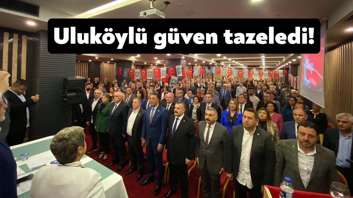 İYİ Parti Gebze ilçe kongresinde tek aday olan ilçe başkanı