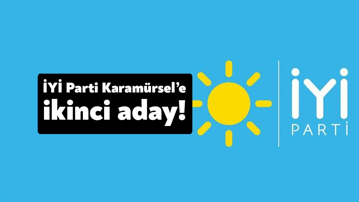 İYİ Parti Karamürsel İlçe Başkanlığı için Selim Börek aday olduğunu