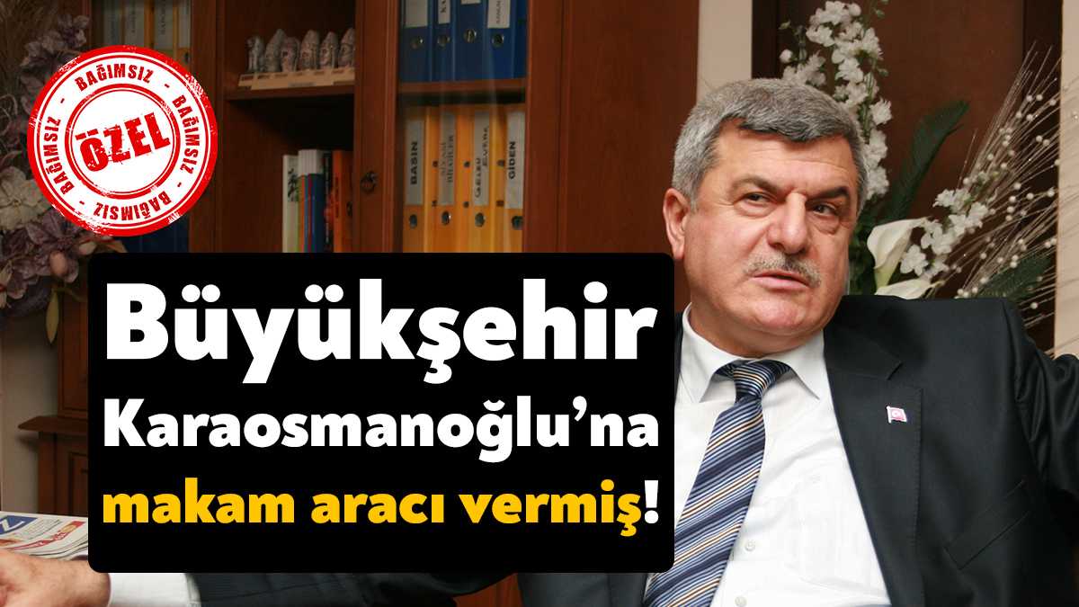 Kocaeli Büyükşehir Belediyesi eski başkanı İbrahim Karaosmanoğlu görevi bıraktıktan sonra