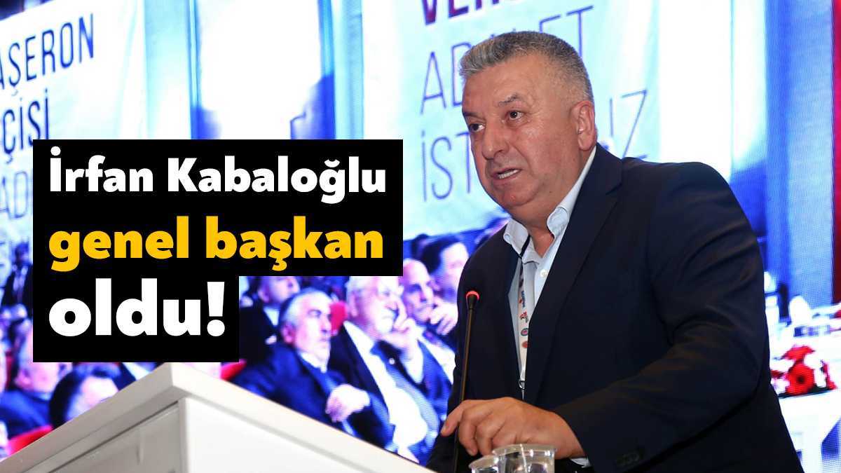 TES-İş Genel Kurulu’nda aday olan TES-İş Adapazarı Şube Başkanı İrfan