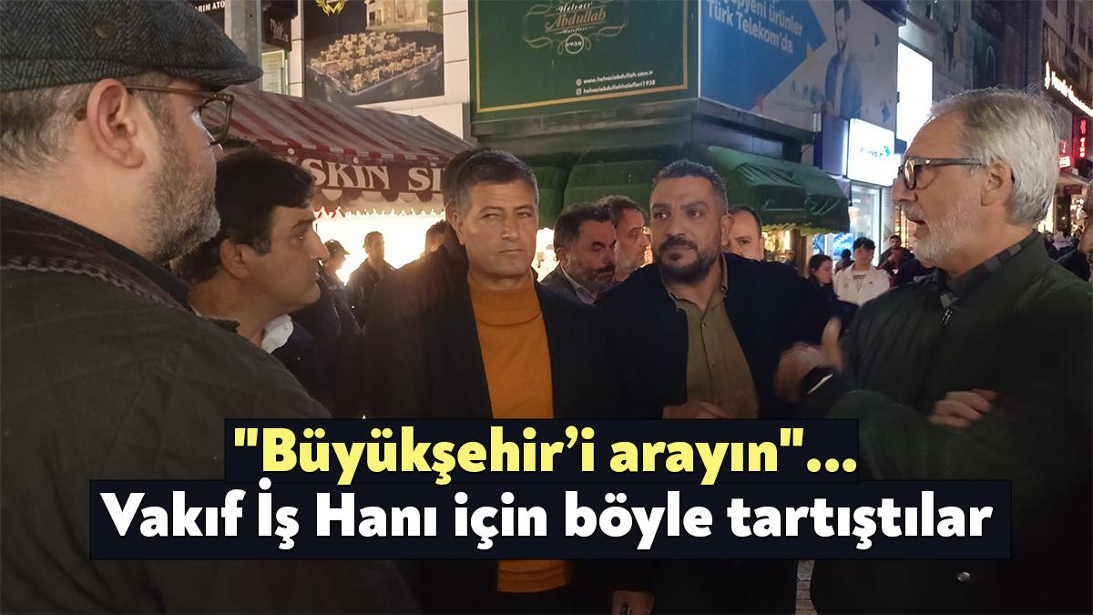 İzmit Fethiye Caddesi ve İstiklal Caddesi'ndeki Vakıf İş Hanı için
