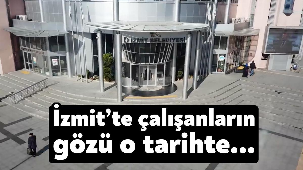 İzmit Belediyesi yaklaşık 2 bin kişiyi ilgilendiren promosyon süreci için